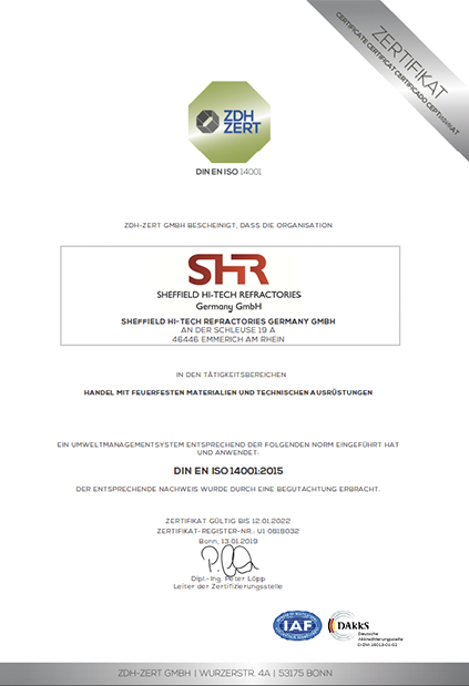 ZDH Certificate